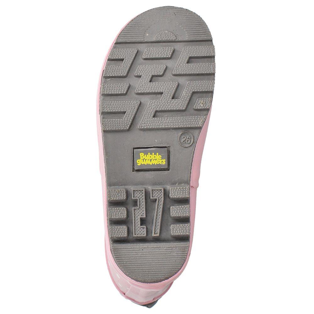 BOTA DE AGUA NIÑA BUBBLEGUMMERS LITTLE BUNNY ROSADO 30-33-6