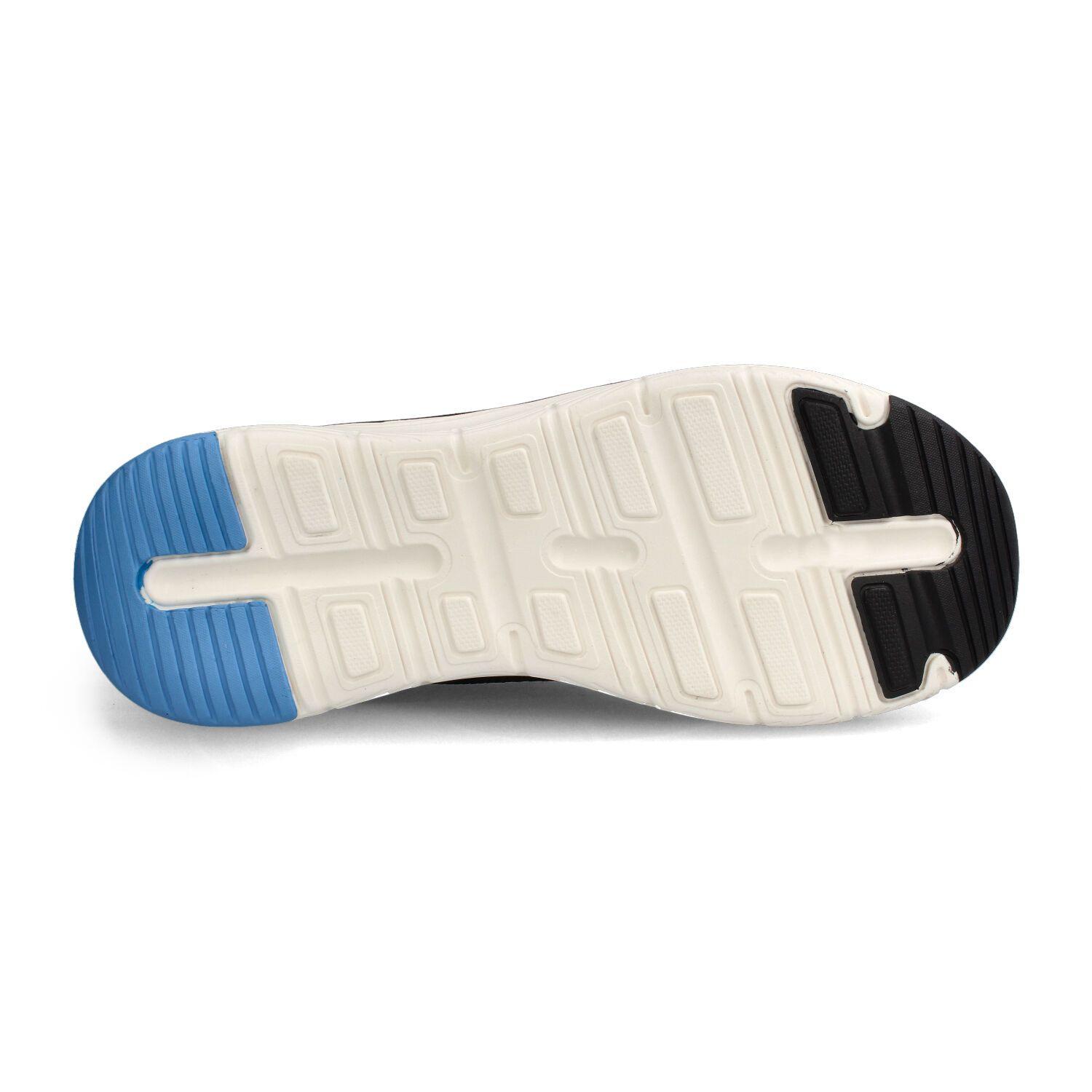 Zapatilla Hombre Power Helca Slip Negro-Blanco-4