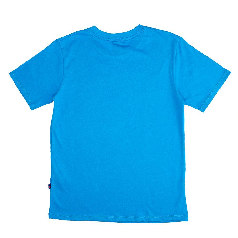 POLERA NIÑO BUBBLEGUMMERS ELEVATED NATURE ROYAL BLUE-1
