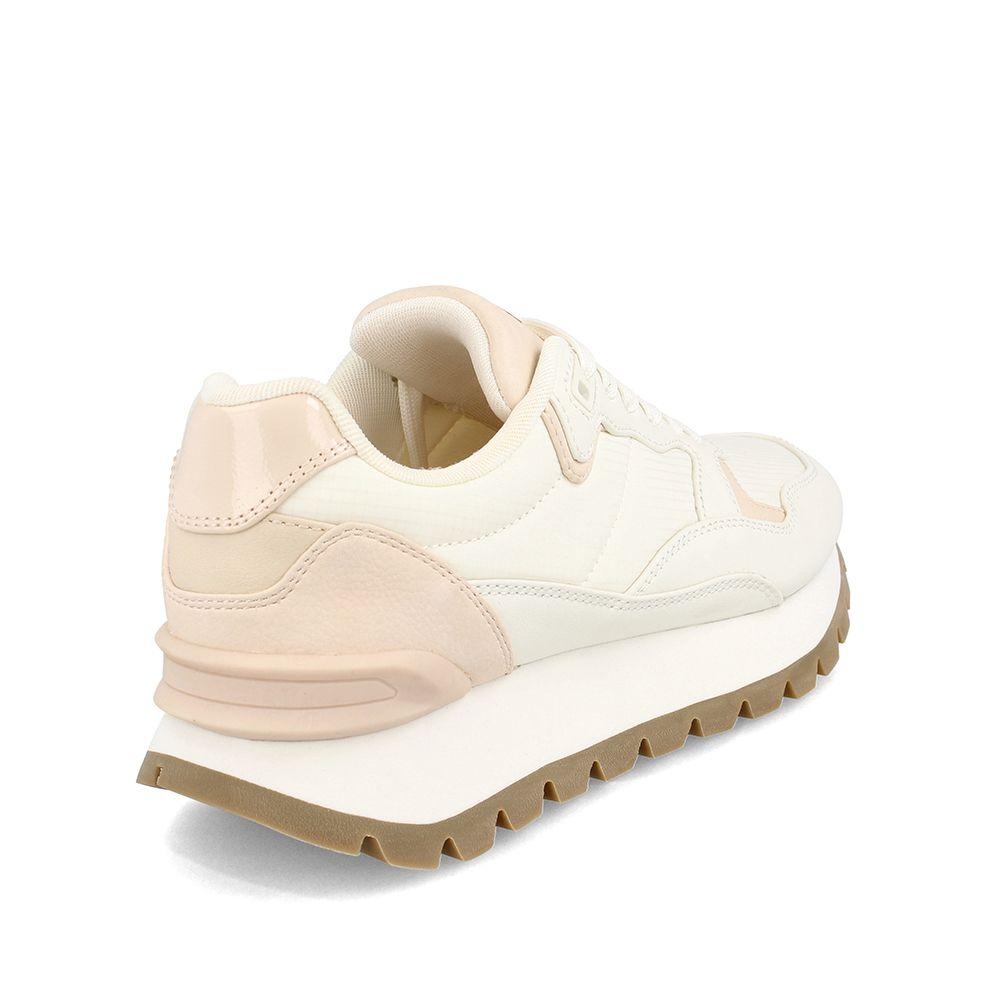 Zapatilla Mujer Bata Huit Blanco-3