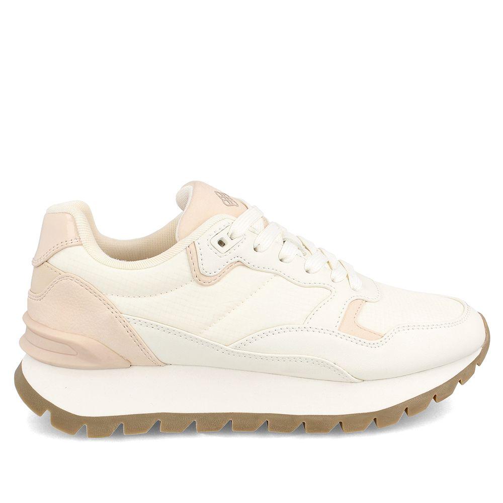 Zapatilla Mujer Bata Huit Blanco-4