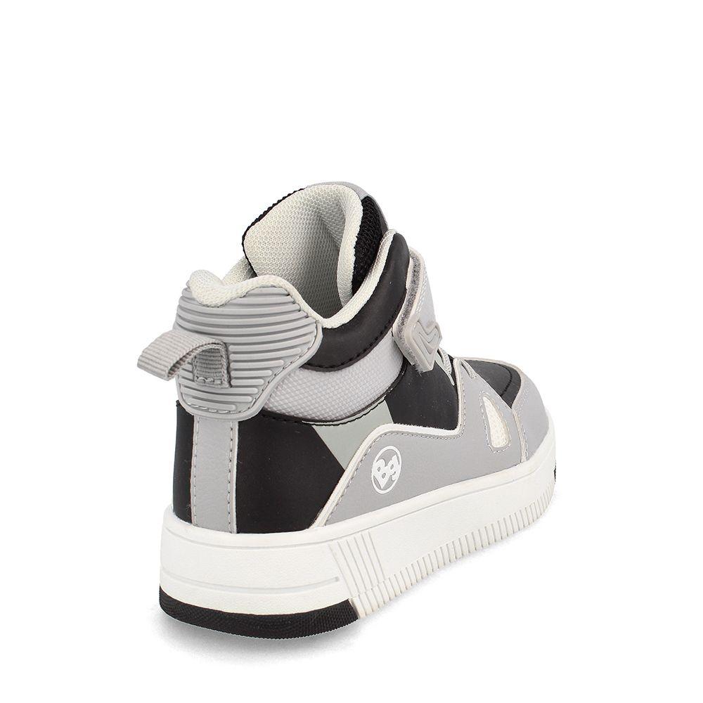 ZAPATILLA NIÑO BUBBLEGUMMERS ARNIE NEGRO - GRIS 34-38-3