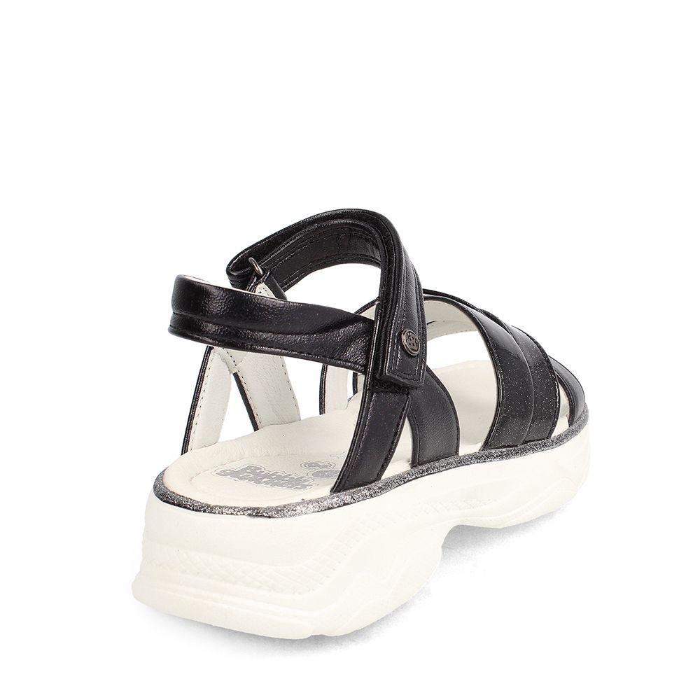 SANDALIA NIÑA BUBBLEGUMMERS LUCKY NEGRO 34 - 38-3