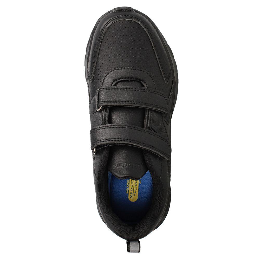 Zapatilla Escolar Niño Power Wave Strive Negro-5