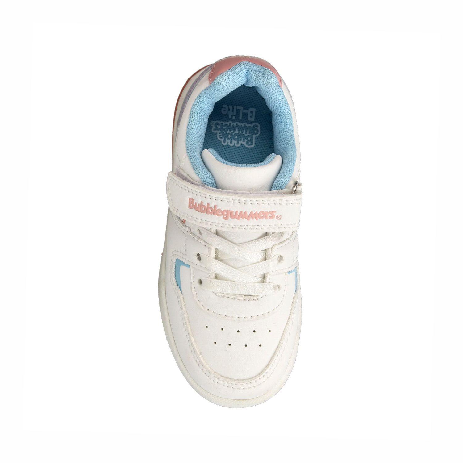 Zapatilla Niña Bubblegummers Dakar Blanco - Rosa-3