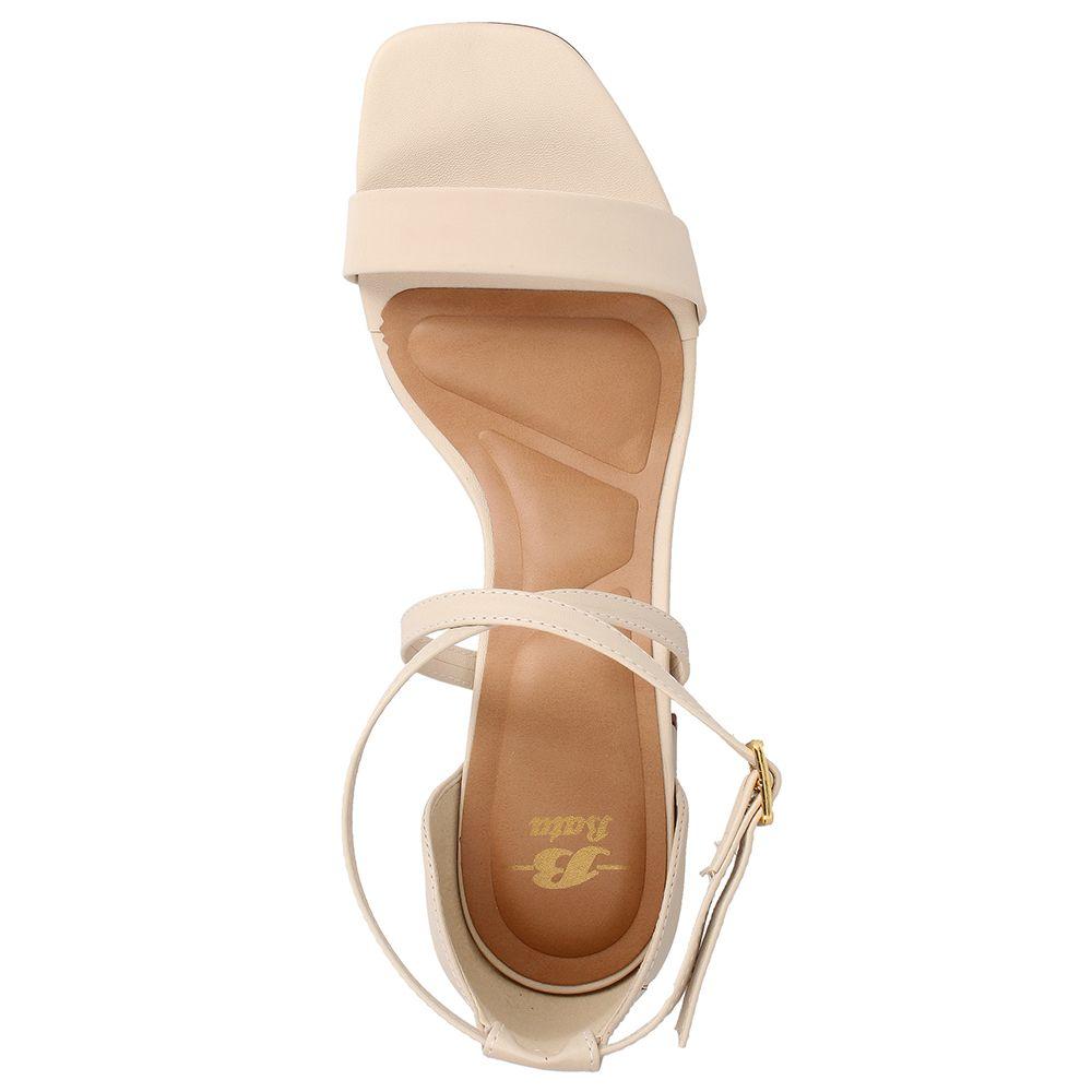 SANDALIA MUJER BATA STACY CREMA-5
