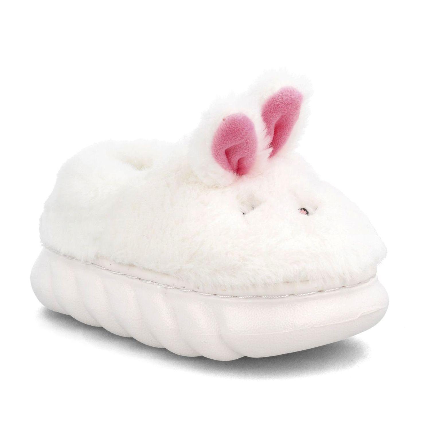 Pantufla Niña Bubblegummers Galen Blanco-1
