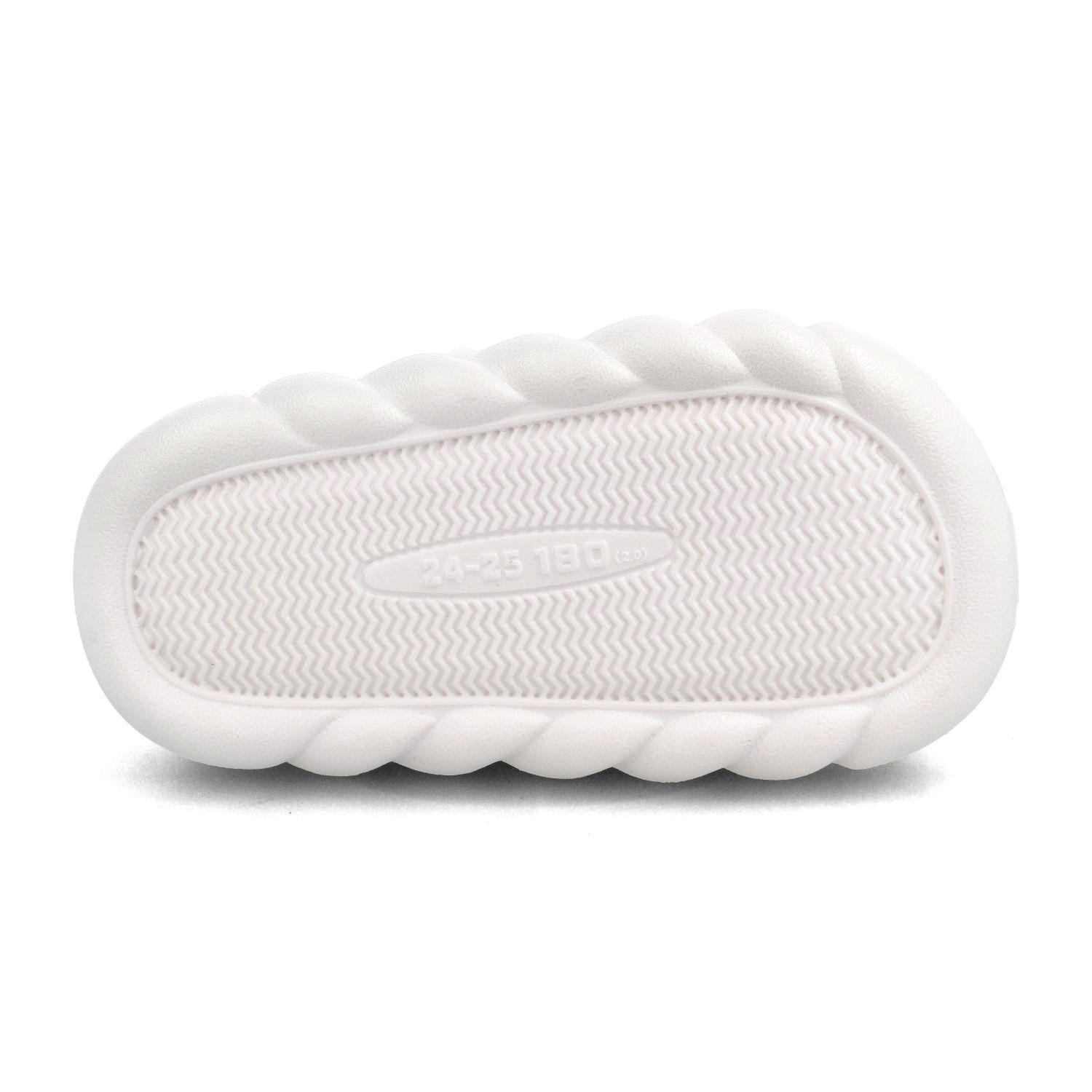 Pantufla Niña Bubblegummers Galen Blanco-4