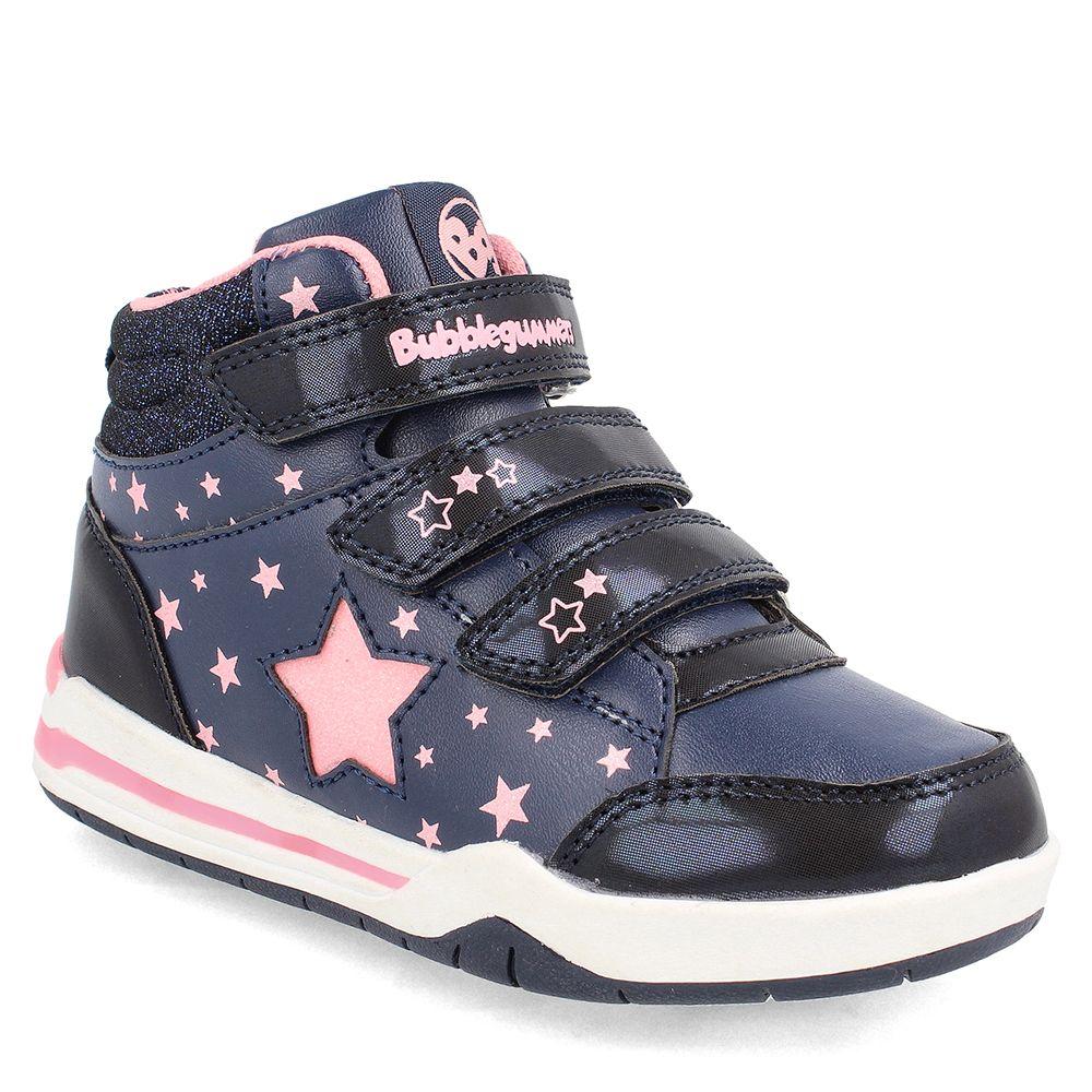BOTÍN NIÑA BUBBLEGUMMERS SINGAPUR AZUL OSCURO 26 - 29-0