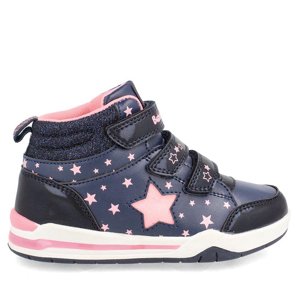 BOTÍN NIÑA BUBBLEGUMMERS SINGAPUR AZUL OSCURO 26 - 29-4