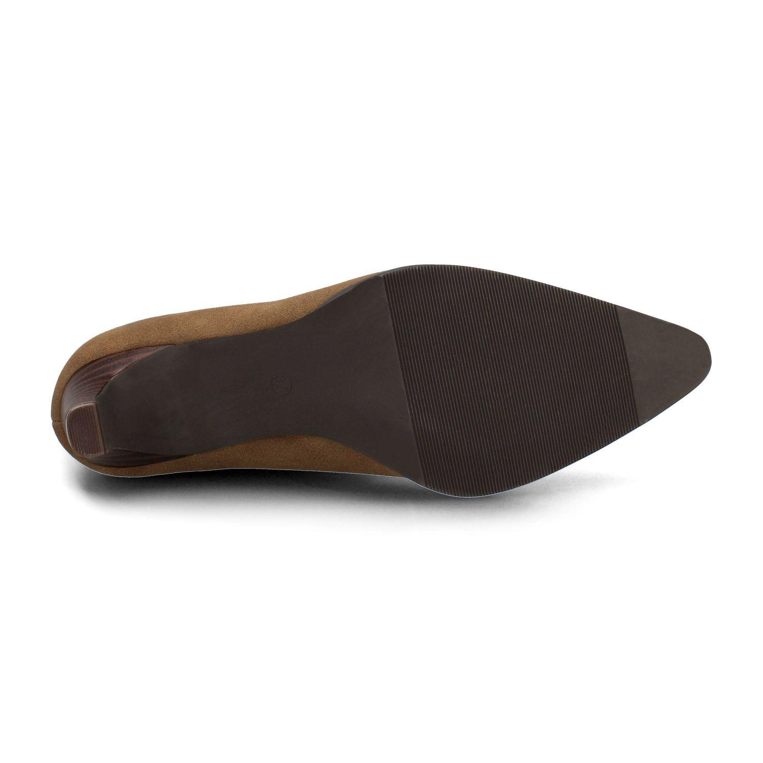 Botín Mujer Bata Ursa Café-4