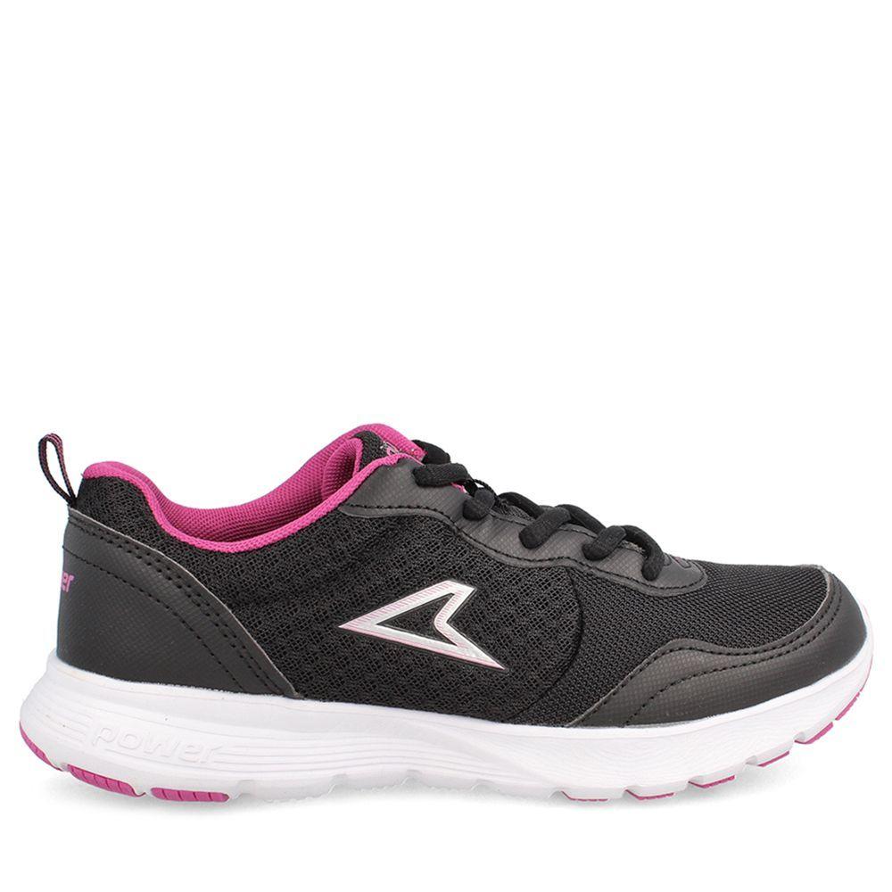 ZAPATILLA POWER MUJER WAVE ACCENT NEGRO-4