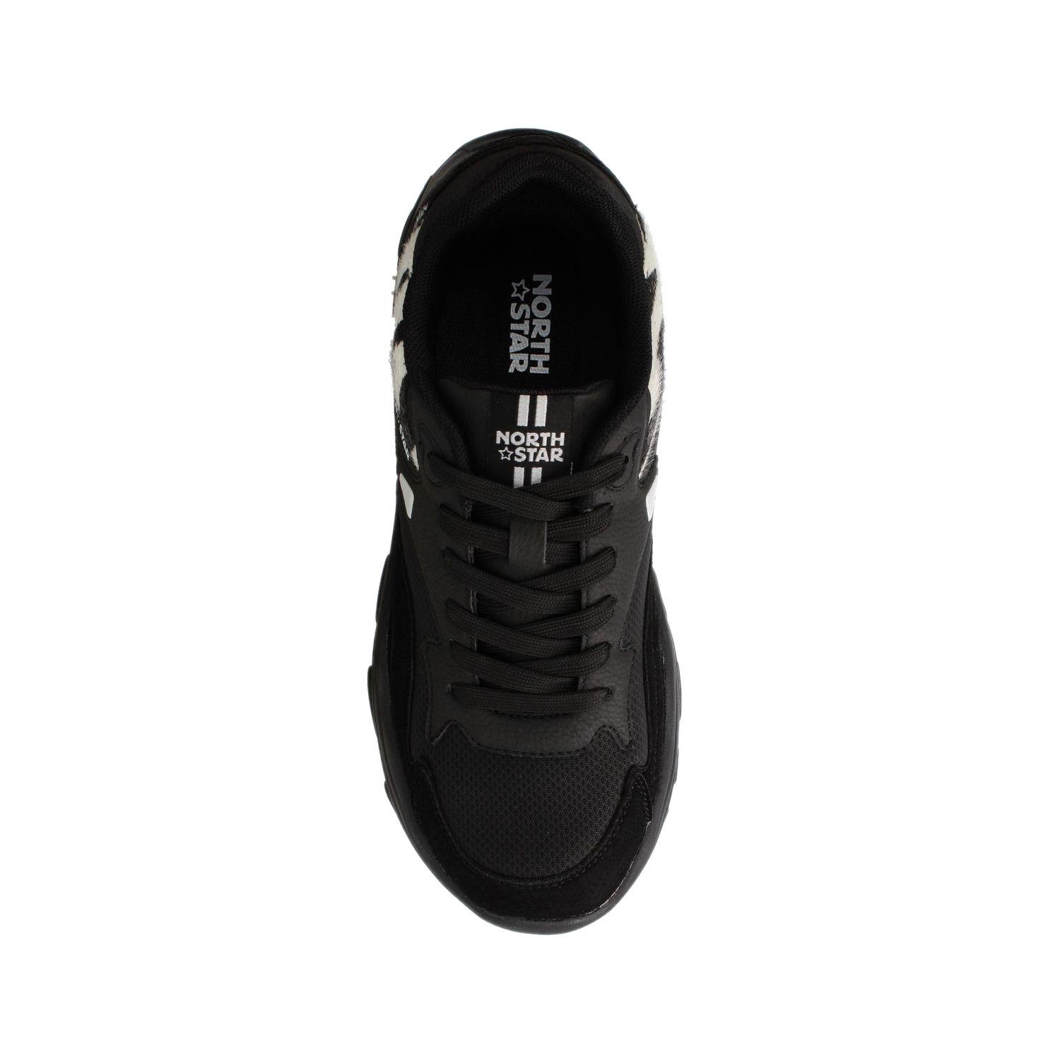 Zapatilla Mujer North Star K-Star Negro-3
