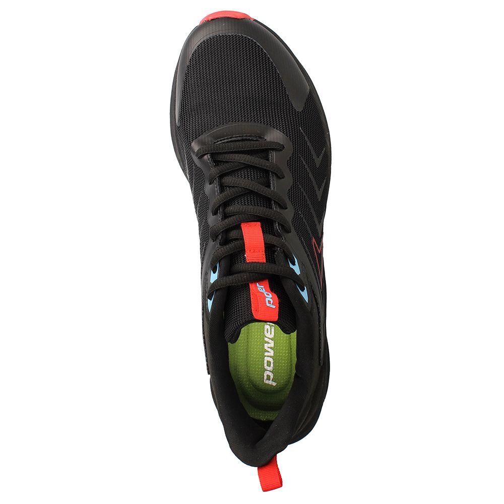 Zapatilla Hombre Power Swift Negro-Rojo-5