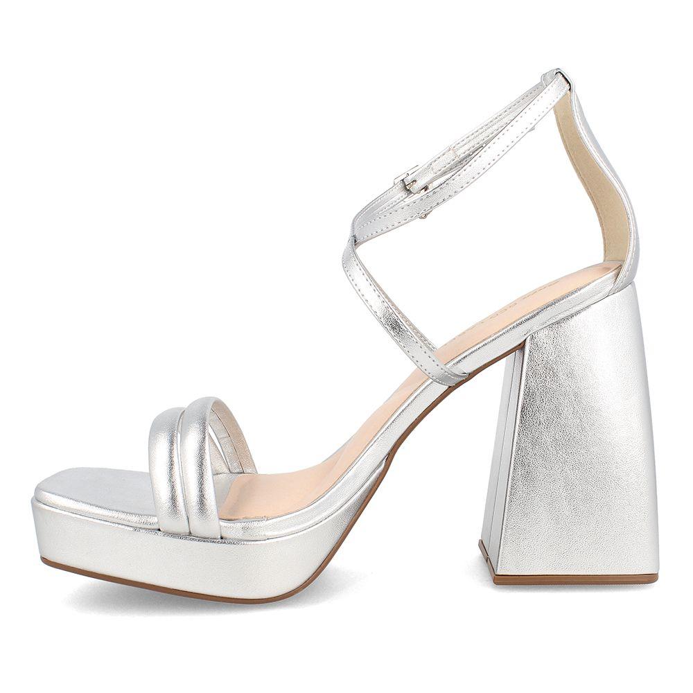 SANDALIA MUJER BATA ROSA CREMA-4