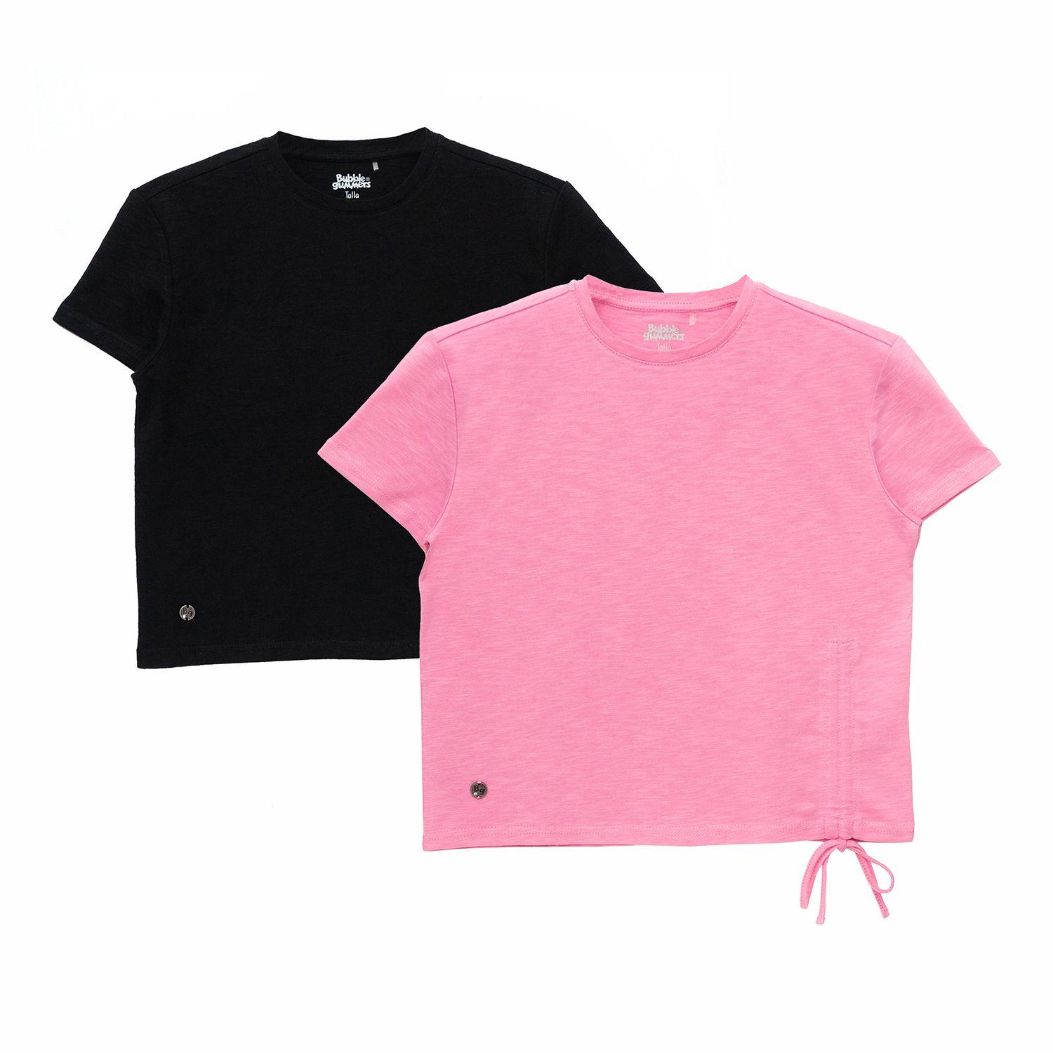 Polera Manga Corta Niña Bubblegummers Tulipan Multicolor Teens-0