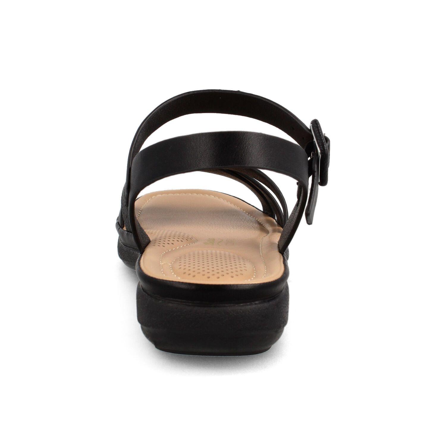 Sandalia Mujer Bata Cicily Negro-2