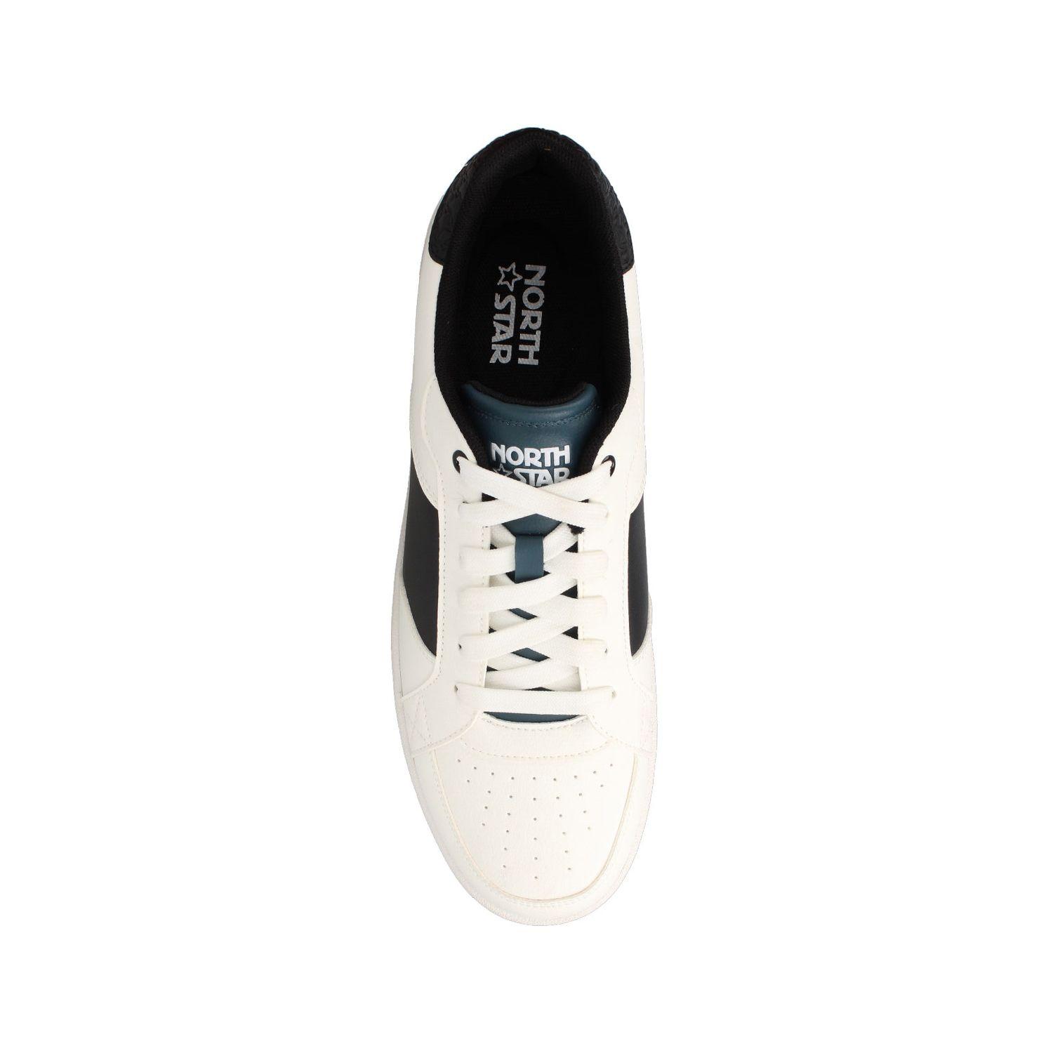 Zapatilla Hombre  North Star Compus Blanco-Azul I-3