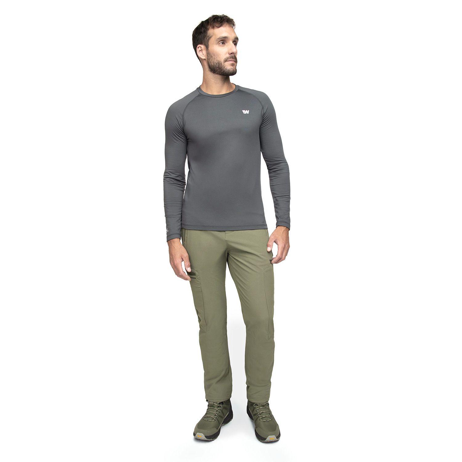 Pantalon Hombre Weinbrenner Comfort Verde Oscuro-3