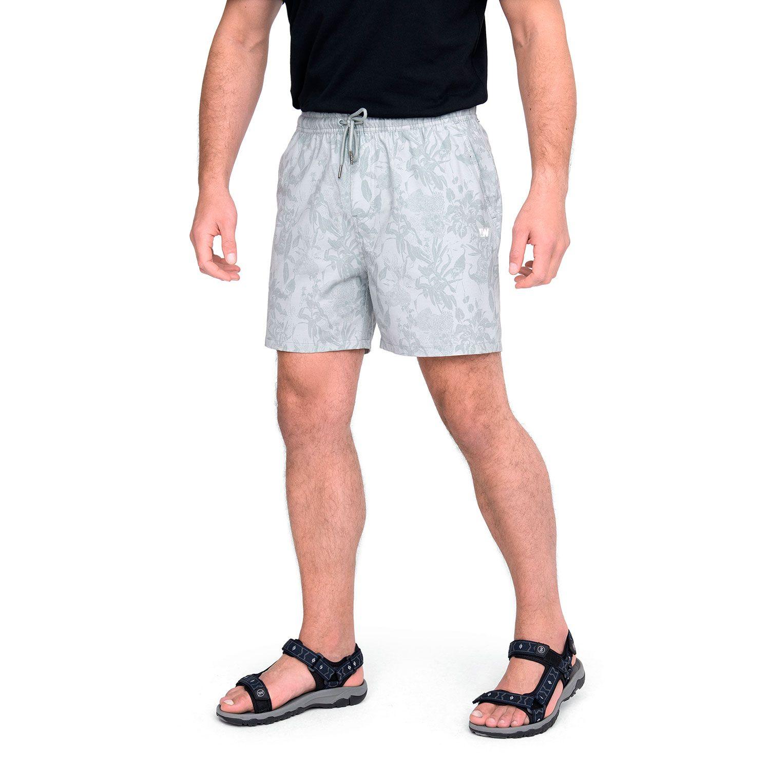 Short Hombre Weinbrenner London Gris Aguamarina-0