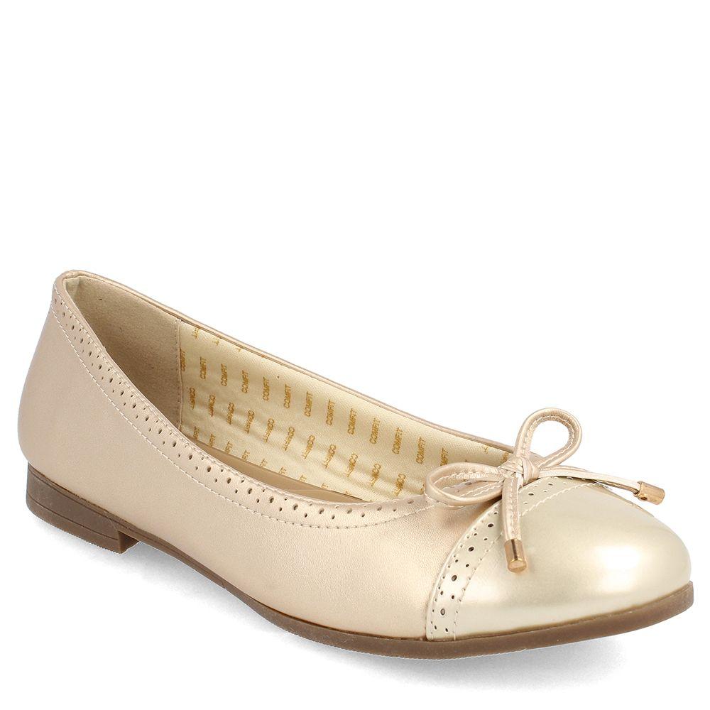 BALLERINA BATA MUJER CLAUDINE DORADO-0