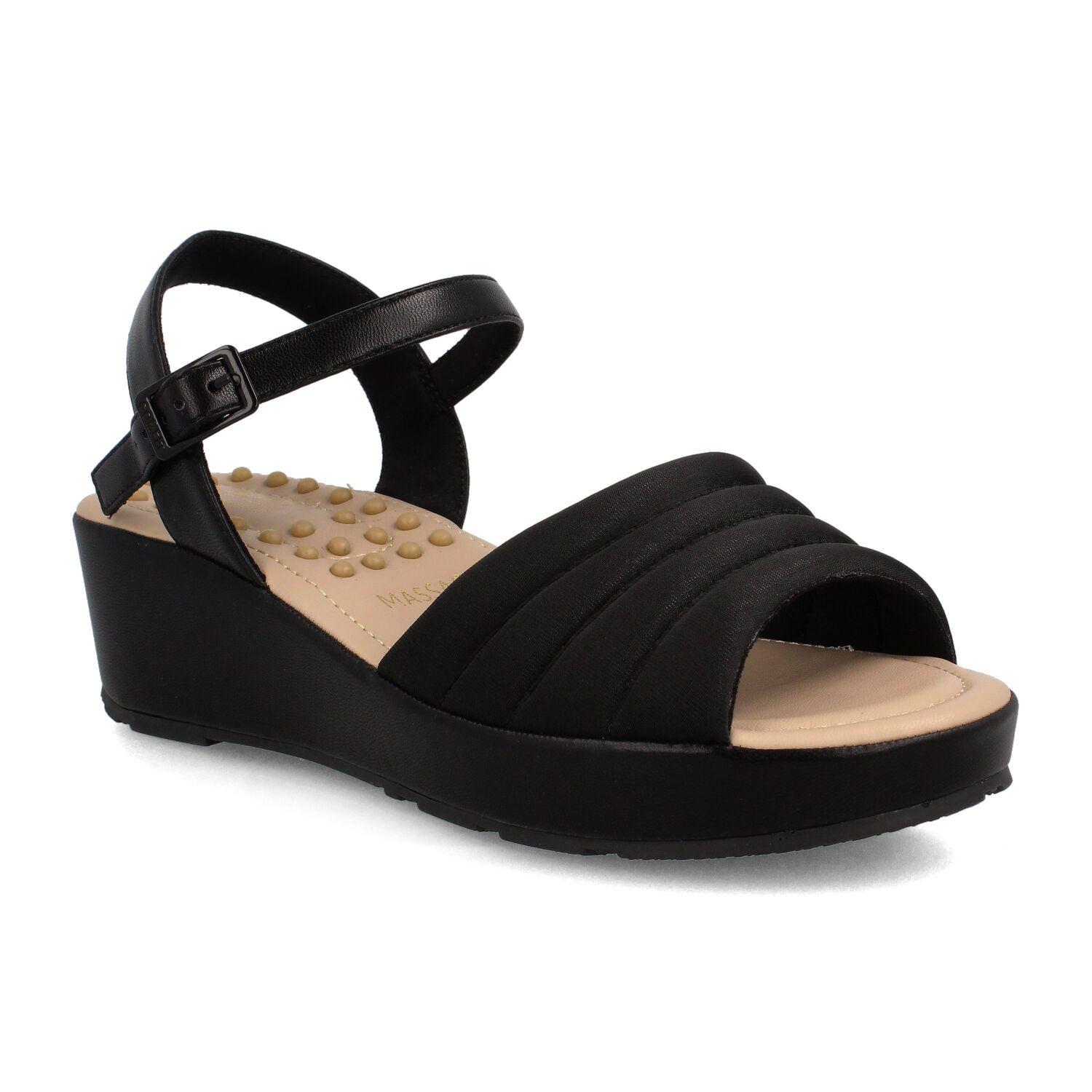 Sandalia Mujer Bata Catherine Negro-1