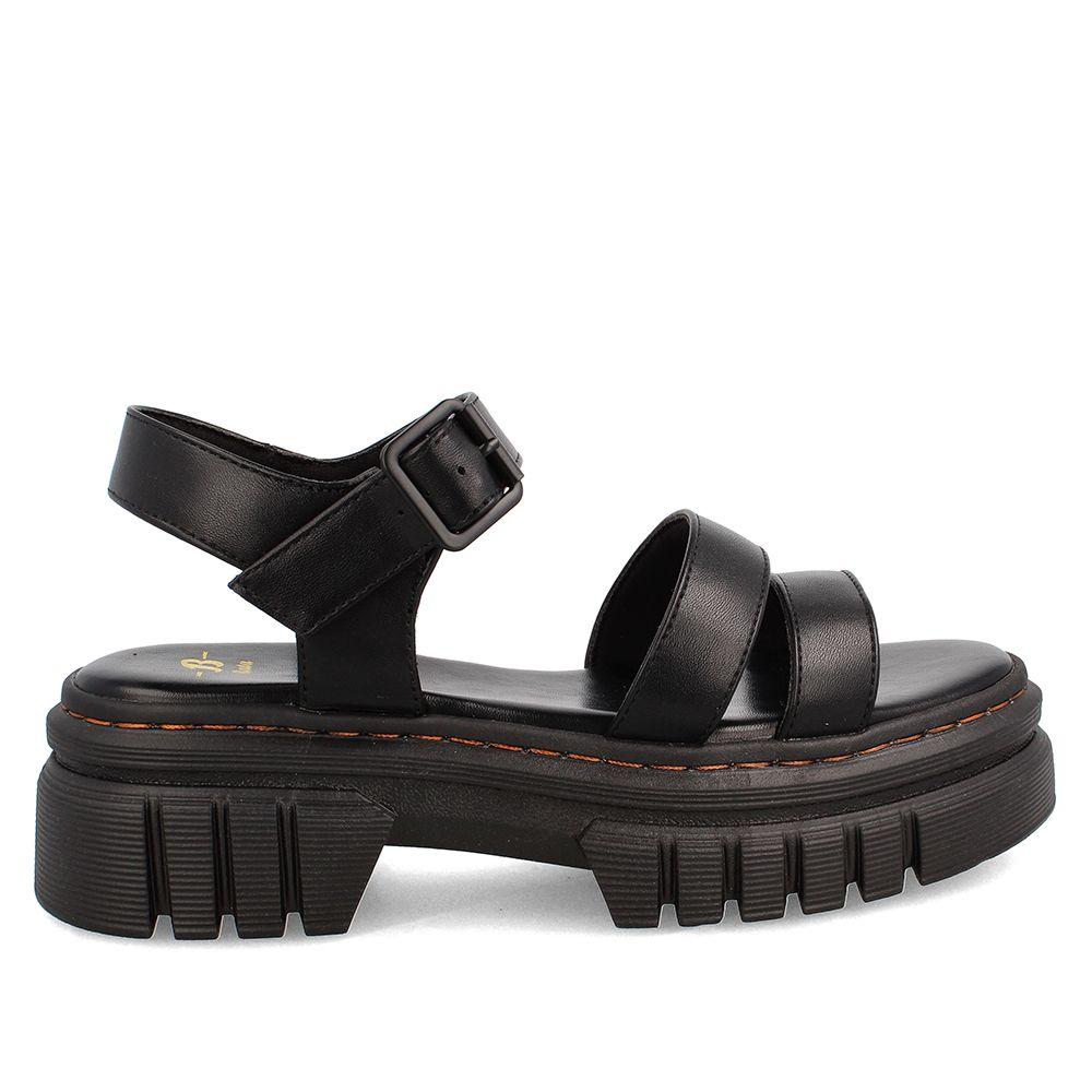 Sandalia Mujer Bata Martina Negro-4