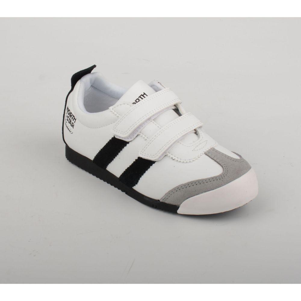 ZAPATILLA NIÑO NORTH STAR CLASSIC BLANCO - NEGRO 26 - 29-0
