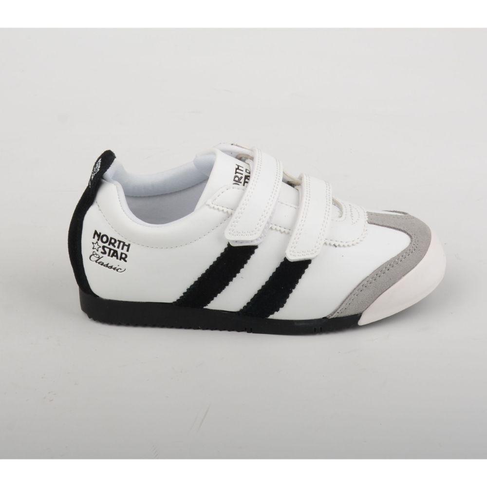 ZAPATILLA NIÑO NORTH STAR CLASSIC BLANCO - NEGRO 26 - 29-1