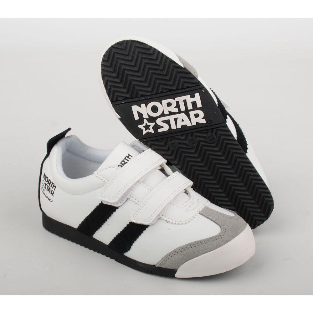 ZAPATILLA NIÑO NORTH STAR CLASSIC BLANCO - NEGRO 26 - 29-4