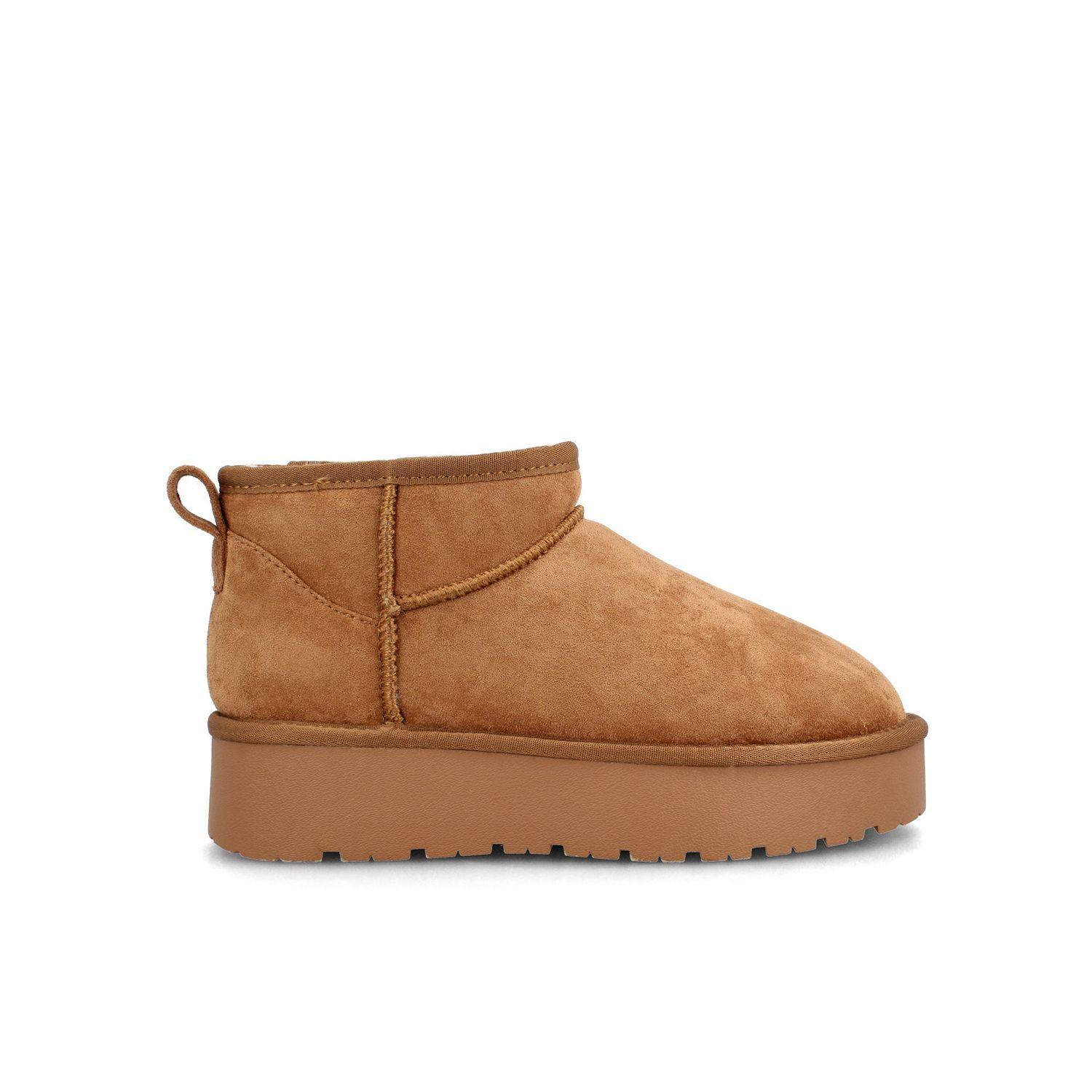 Botín Mujer Bata Warmi Café-0