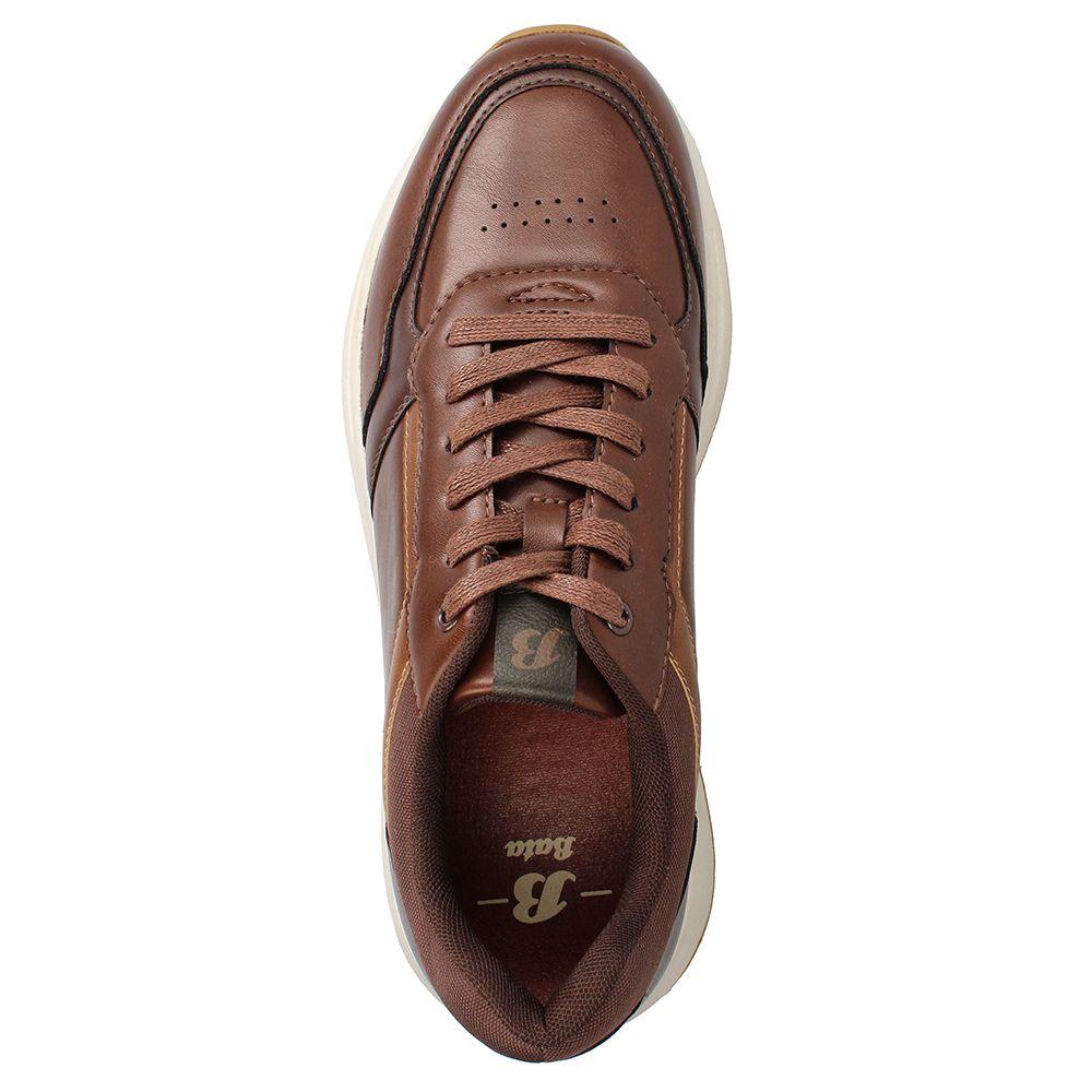 Zapatilla Hombre Bata Calcuta Café-5