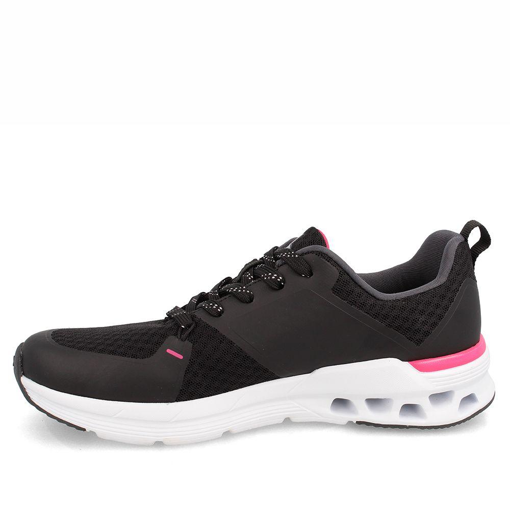 Zapatilla Mujer Power Export 100 Virgo Negro-Fucshia-1