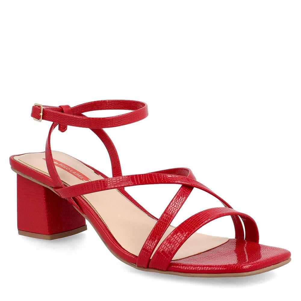 SANDALIA MUJER BATA LIRIO ROJO-0