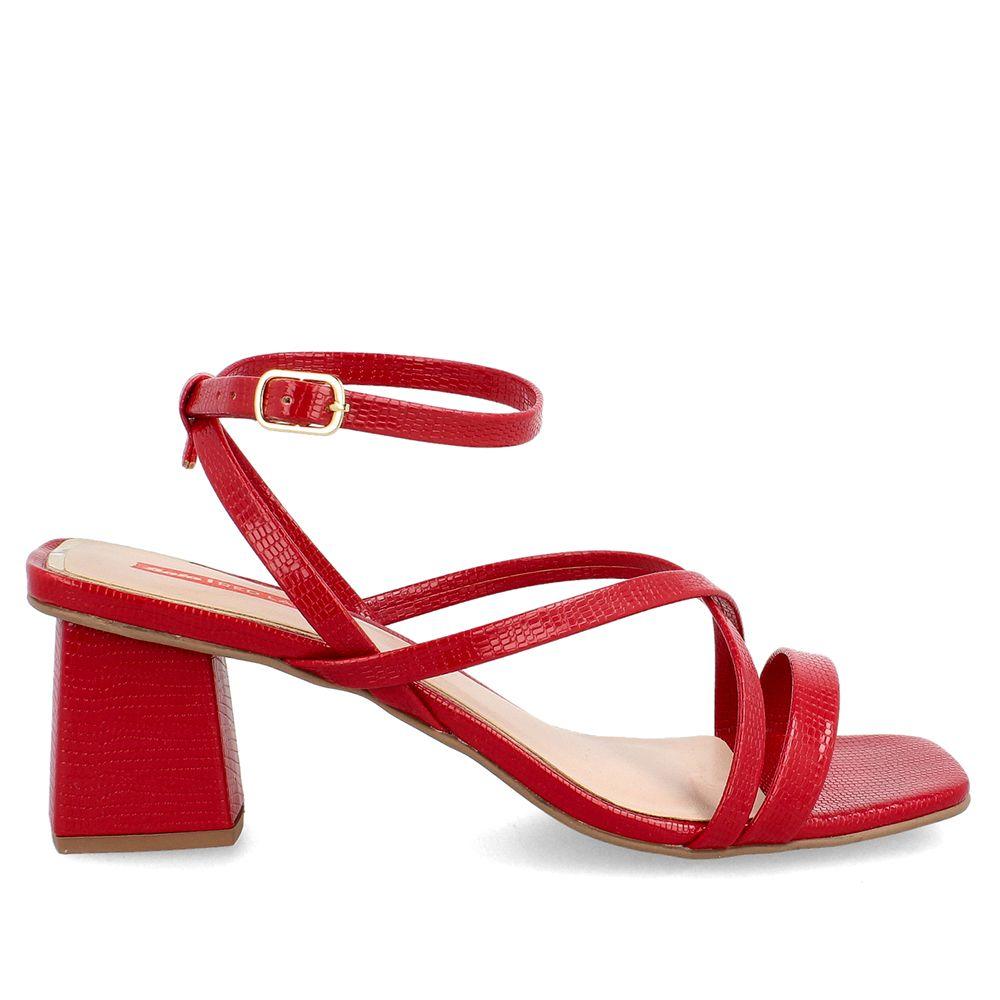 SANDALIA MUJER BATA LIRIO ROJO-4