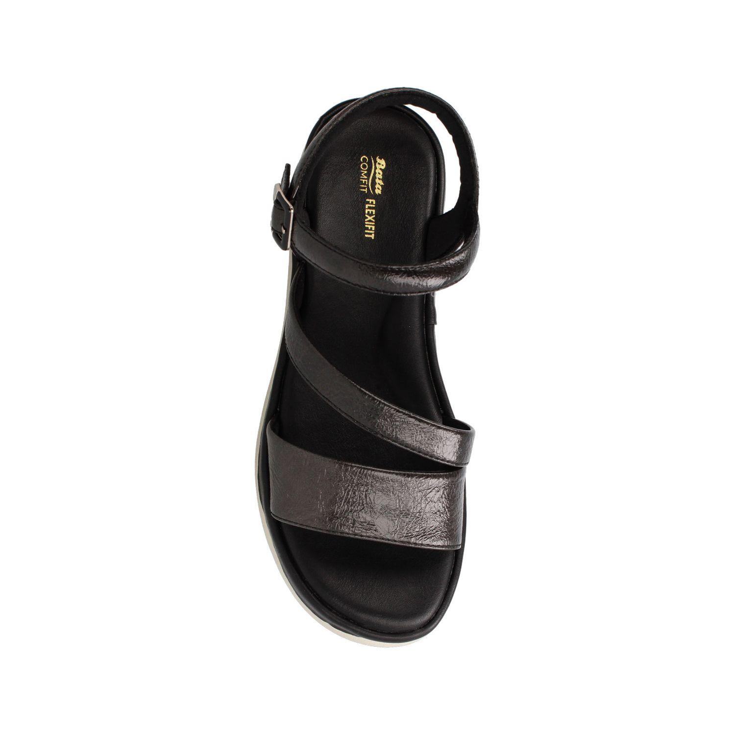 Sandalia Mujer Bata Felicia Negro I-3