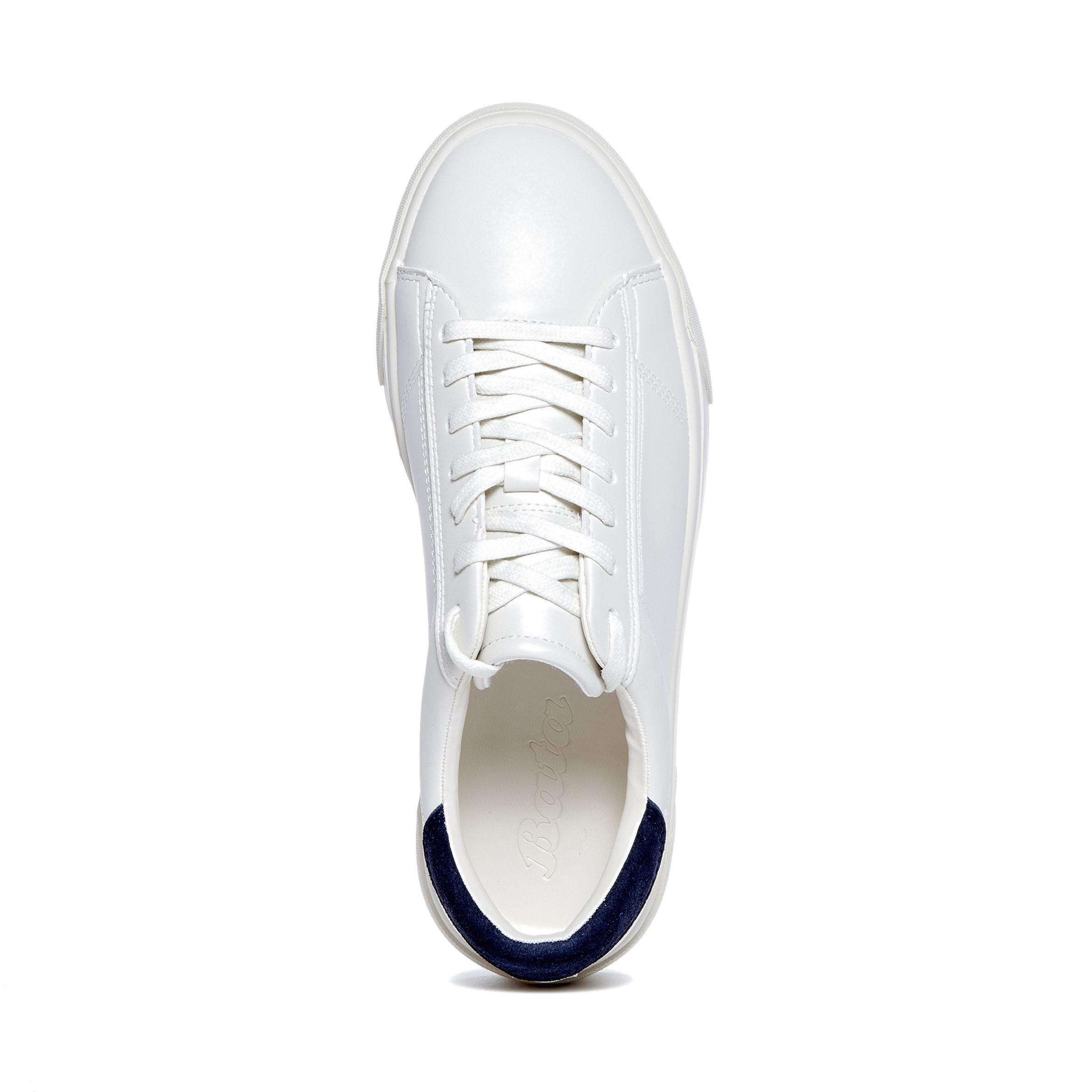 Zapatilla Mujer Bata Oslo Blanco/Azul-2