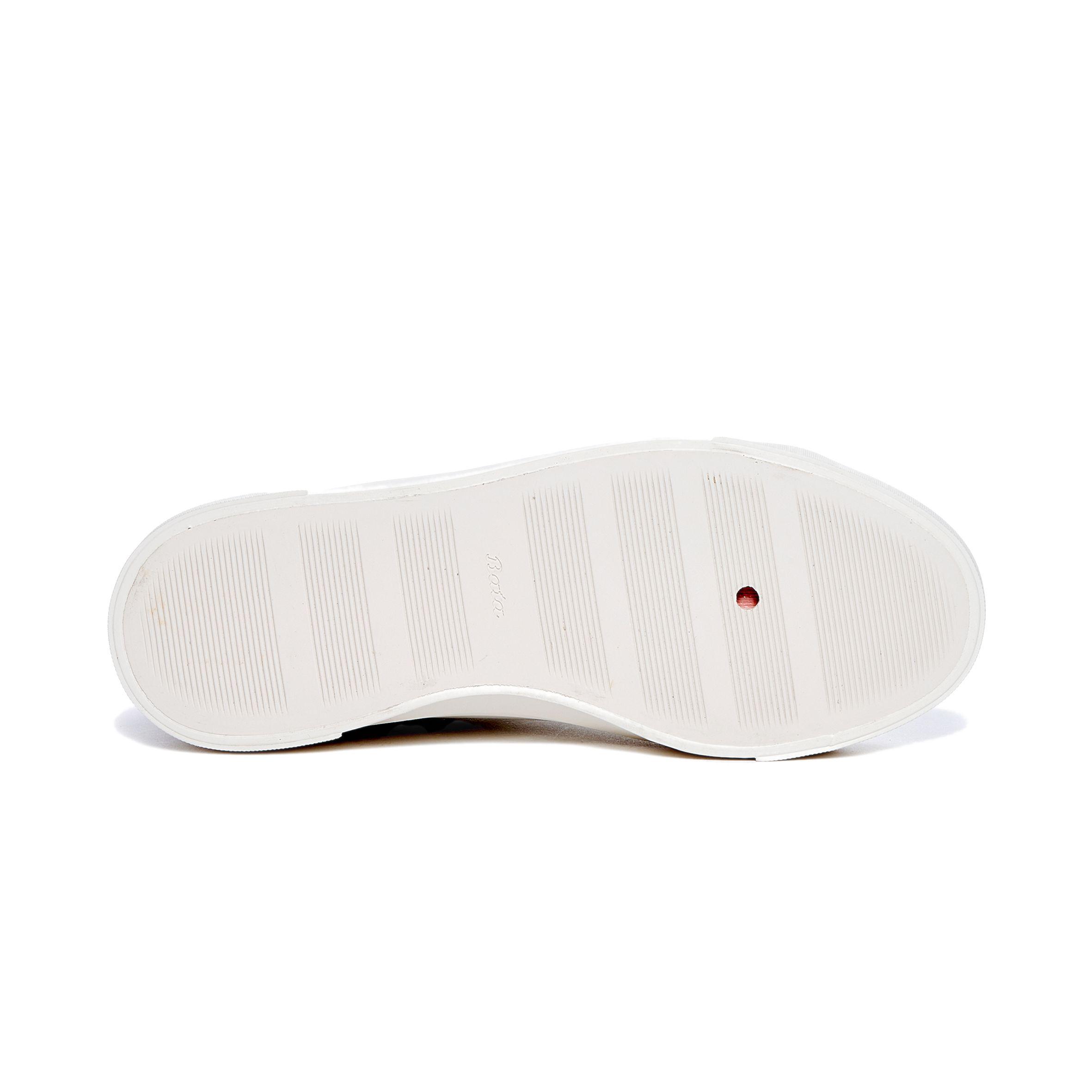 Zapatilla Mujer Bata Oslo Blanco/Azul-3
