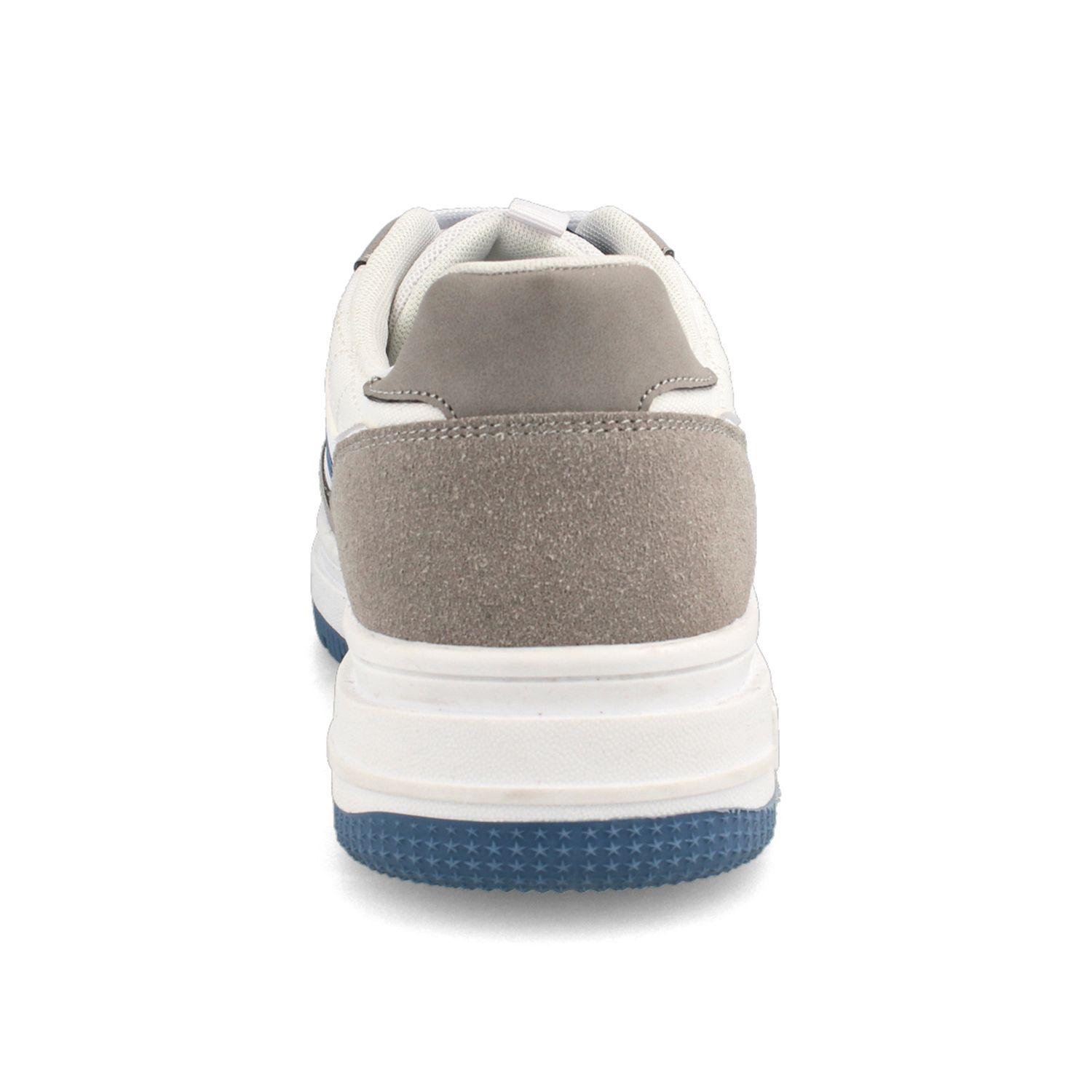 Zapatilla Hombre North Star Turk Blanco-Gris-2