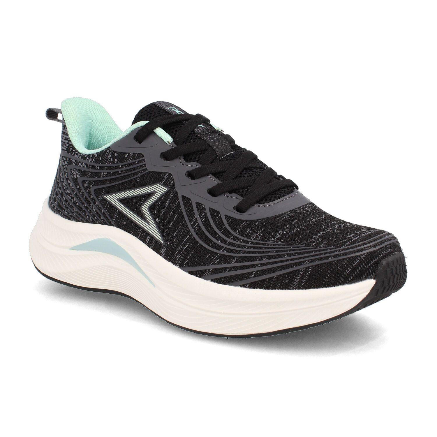Zapatilla Deportiva Mujer Power Guida Tuoki Running Negro-1
