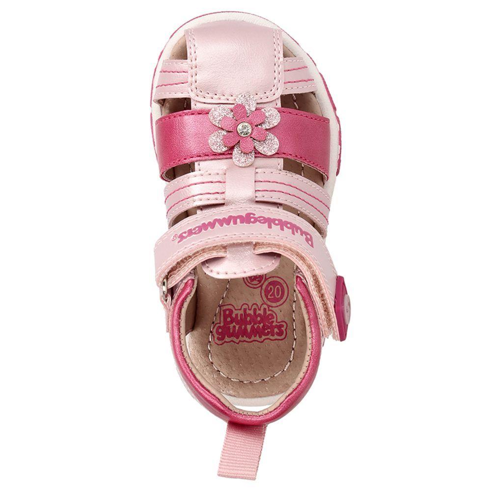 SANDALIA BUBBLEGUMMERS NIÑA WHEEL ROSADO 22 - 25-5