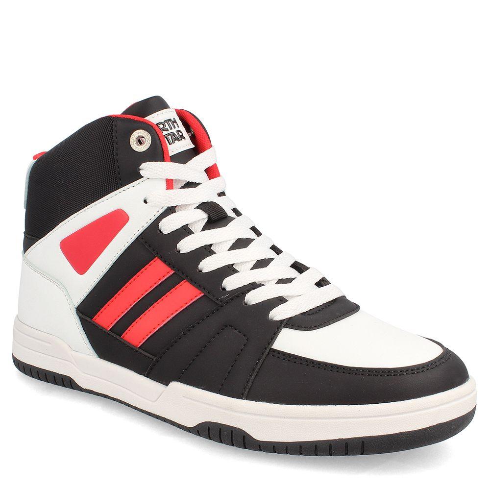 ZAPATILLA HOMBRE NORTH STAR HEM BLANCO ROJO-1