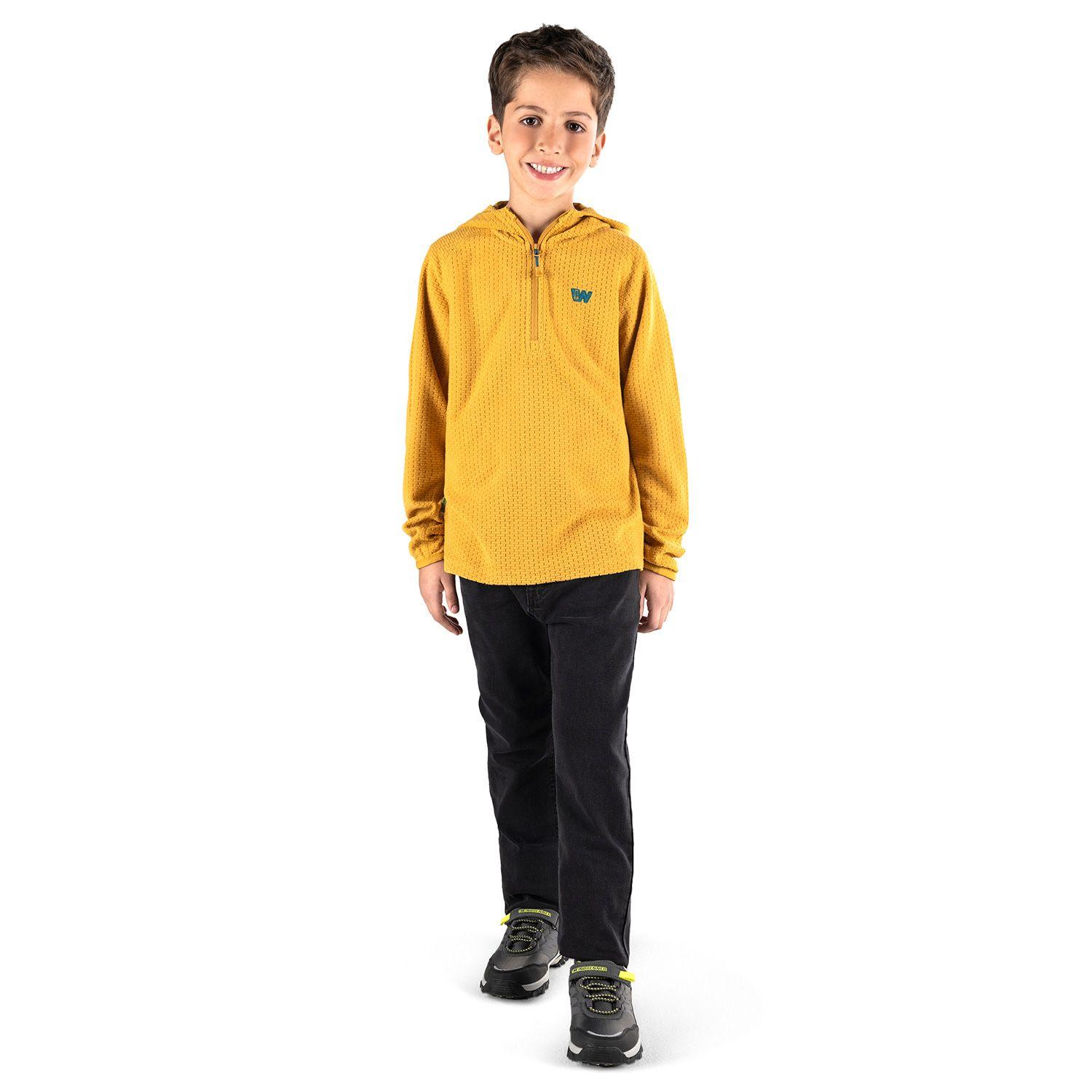 Polar Niño Weinbrenner Mini Cota Mostaza-3