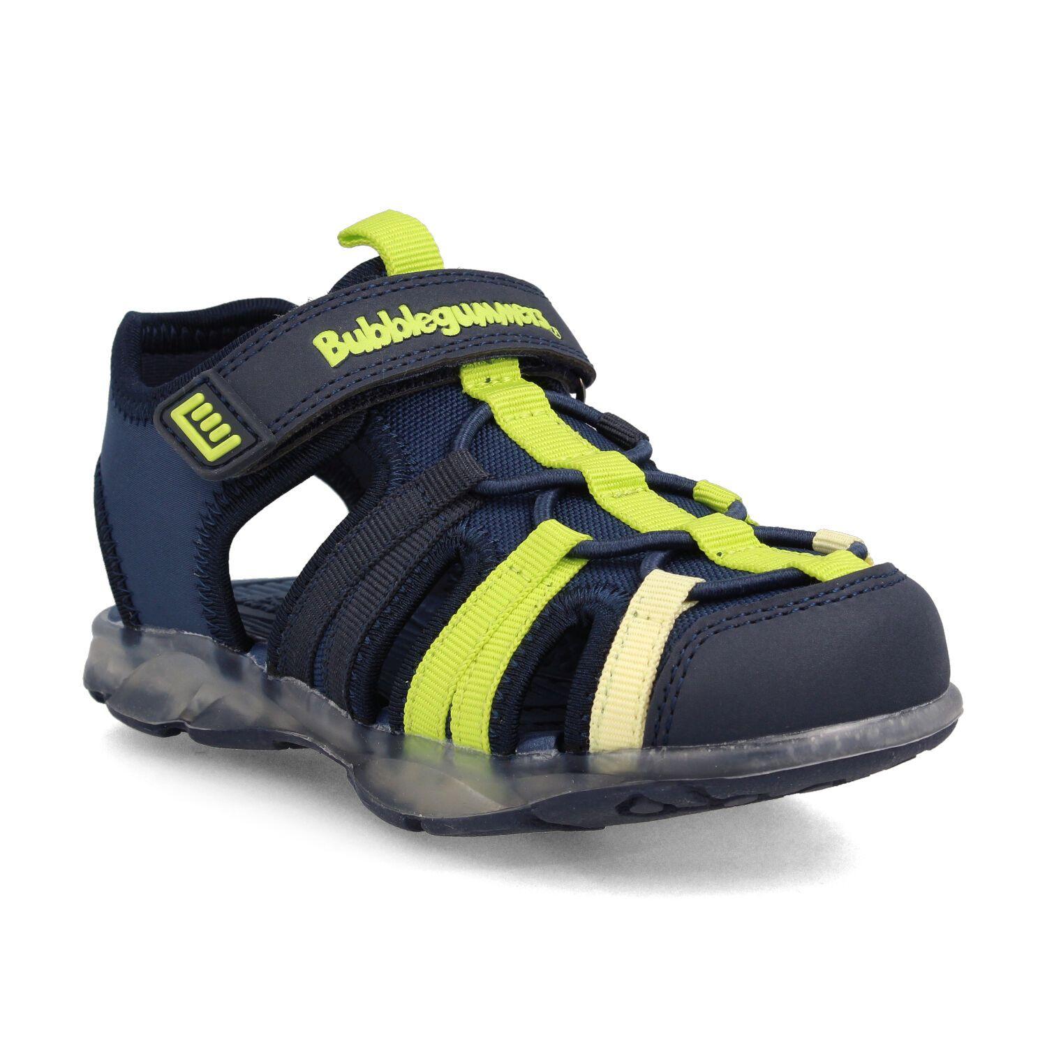 Sandalia  Niño Bubblegummers Unai Negro - Gris-1