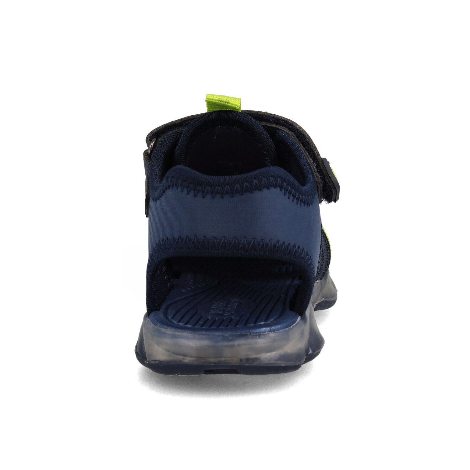 Sandalia  Niño Bubblegummers Unai Negro - Gris-2