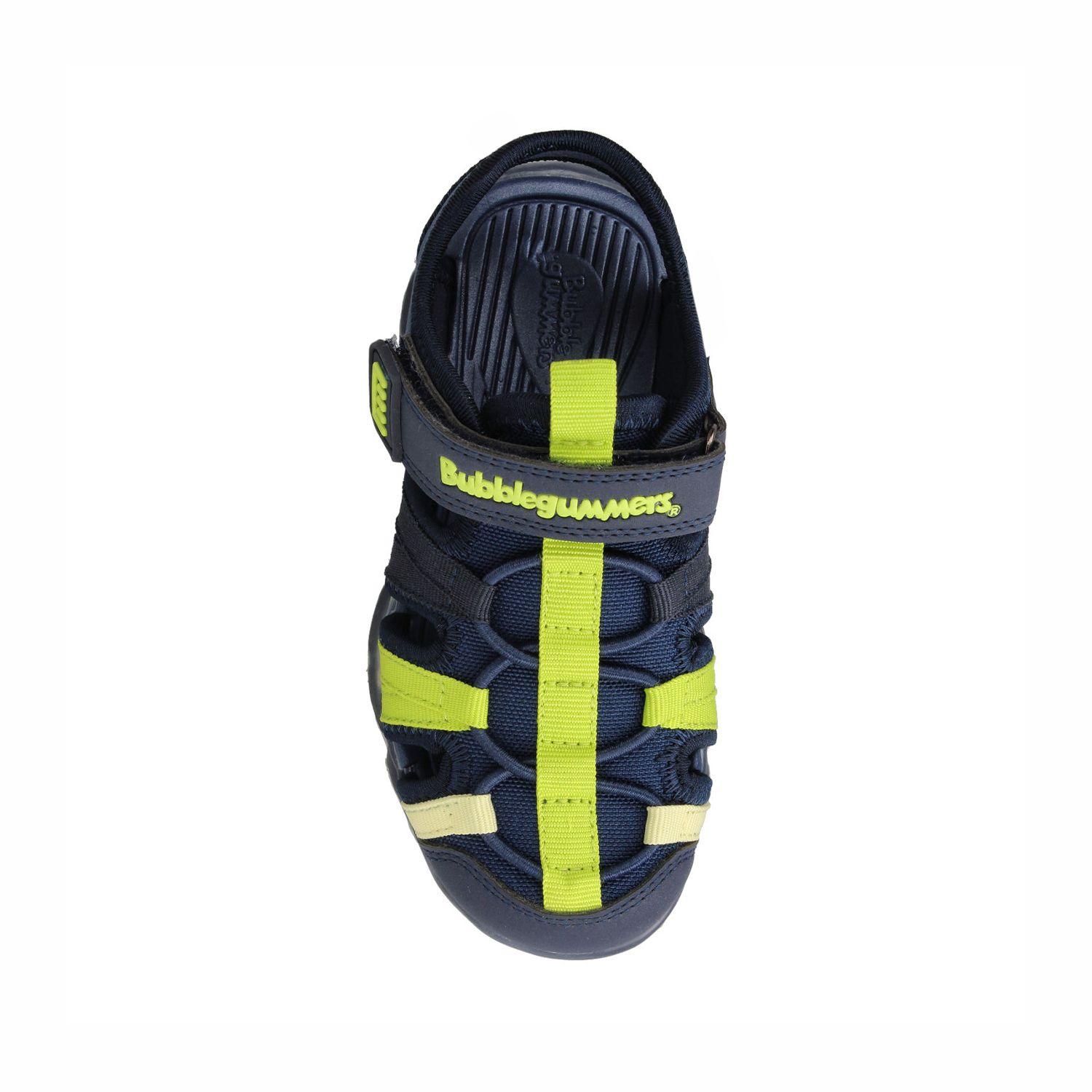 Sandalia  Niño Bubblegummers Unai Negro - Gris-3