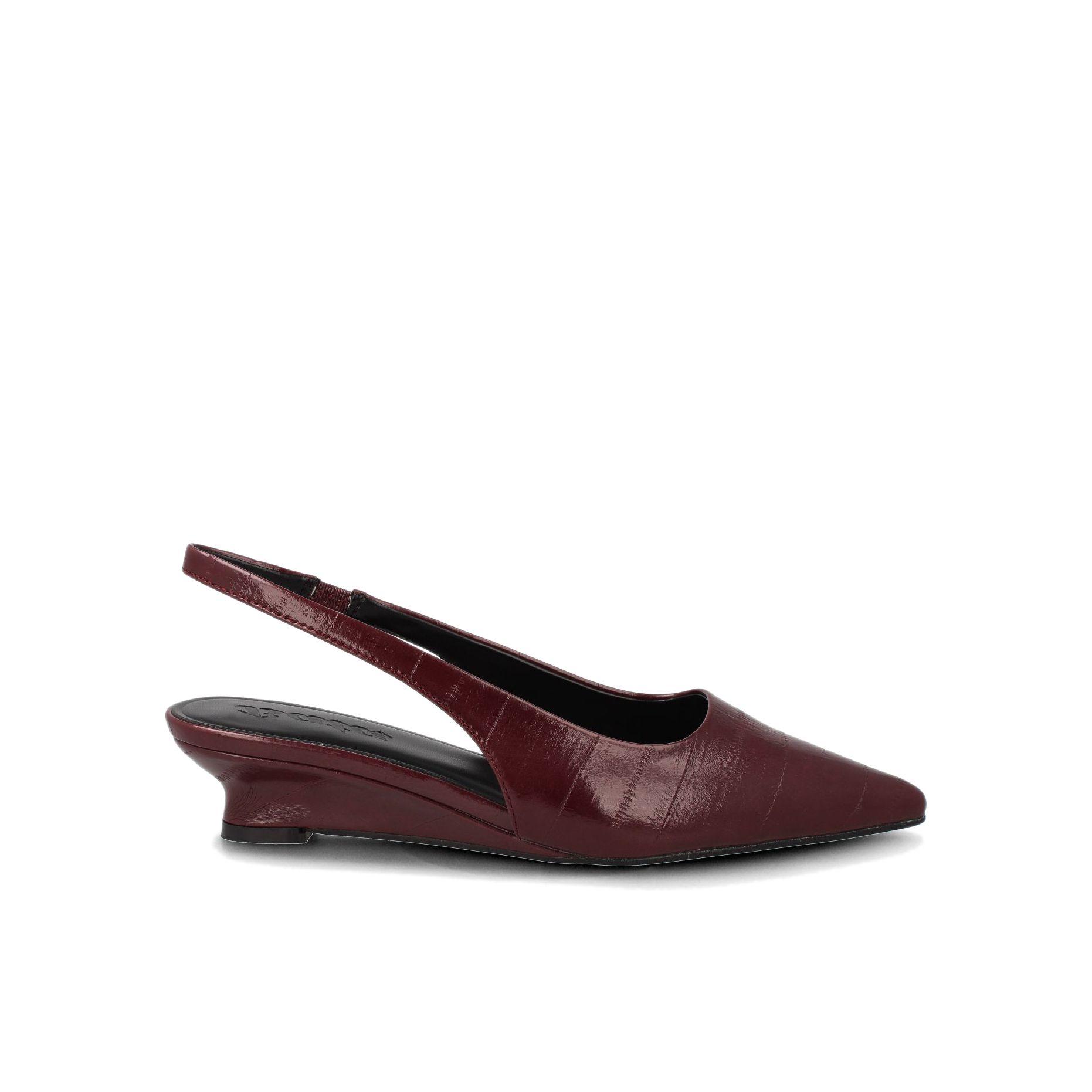 Zapato Mujer Bata York 35 Burdeo-0