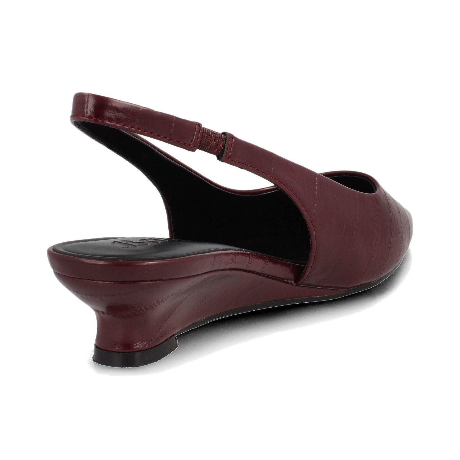 Zapato Mujer Bata York 35 Burdeo-2