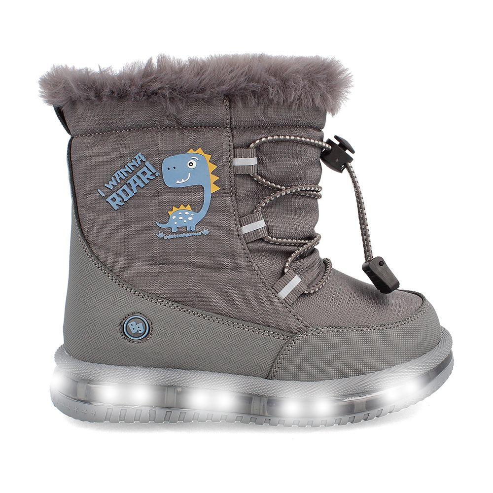 BOTÍN NIÑO BUBBLEGUMMERS LONDON GRIS 22-25-7