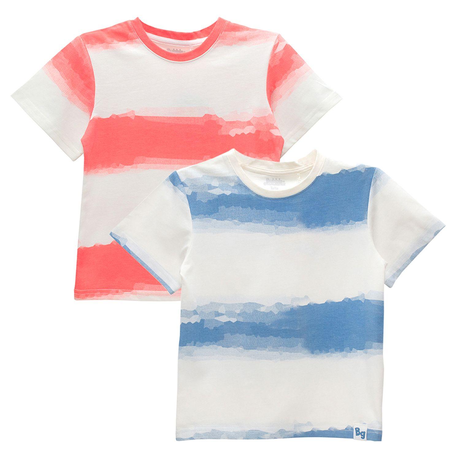 Polera Manga Corta Niño Bubblegummers Caña Azúl Teens-0